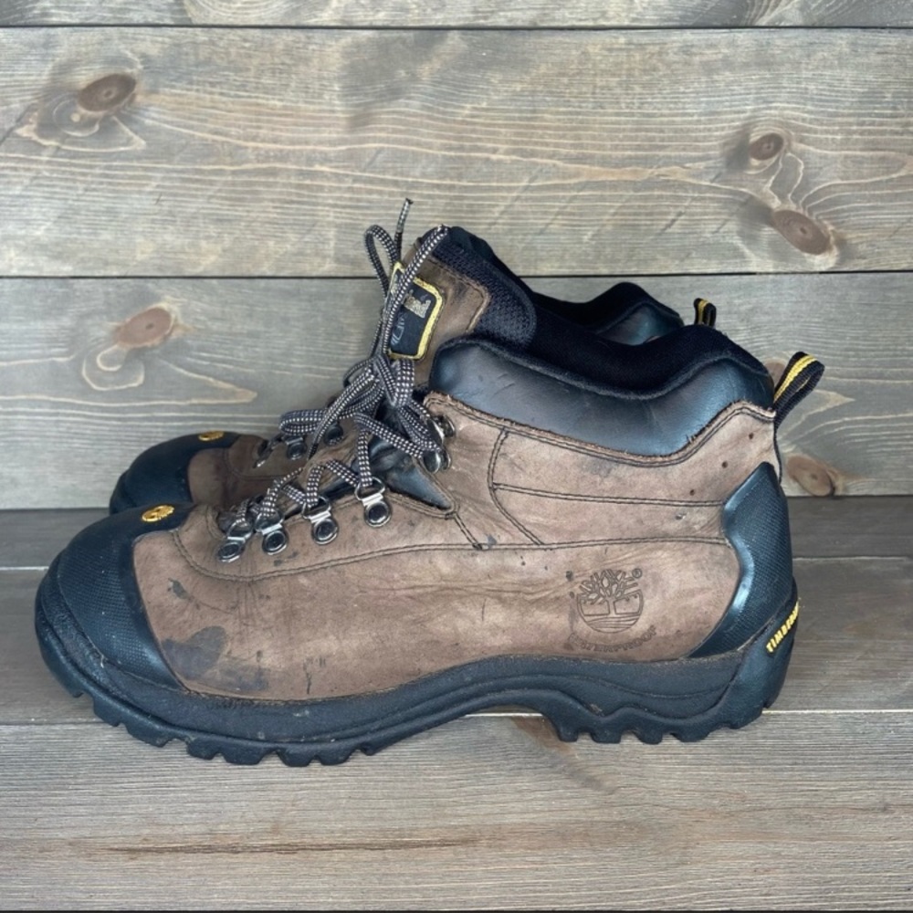 Timberland waterproof lace up boots
